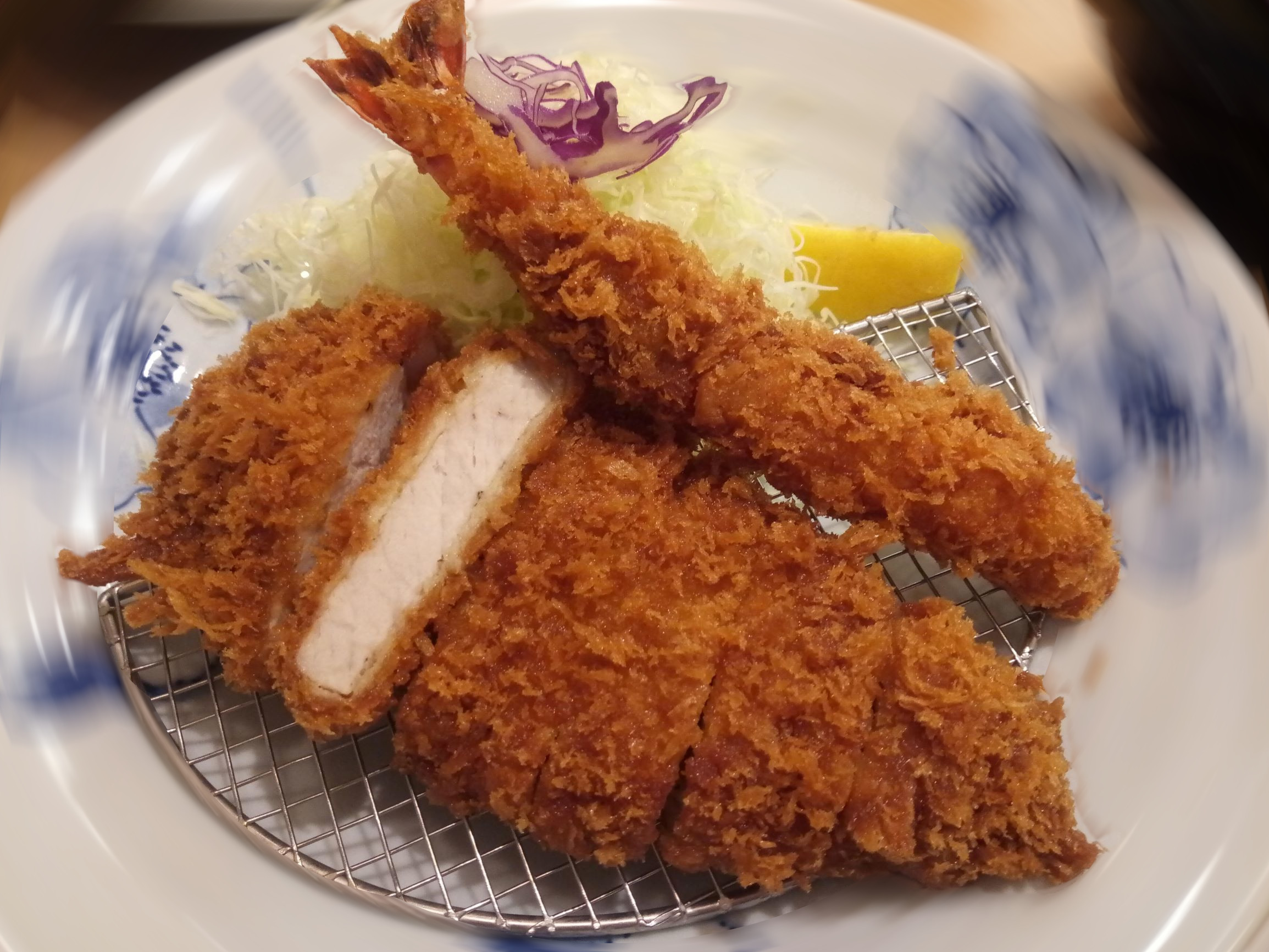 tonkatsu e ebi furai